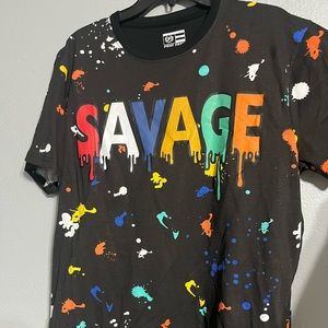 Black colorful Phat Farm XL shirt